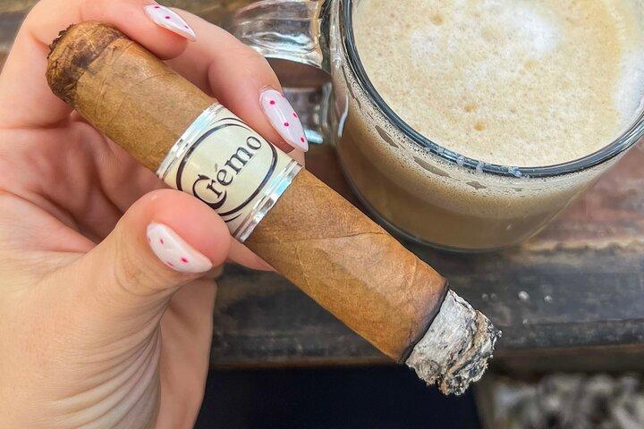 Café e degustação de cigarros em Miami