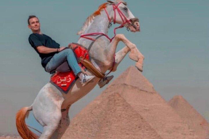 Halvdagstur i pyramiderne med hestehoppebillede & 9 - Pyramider