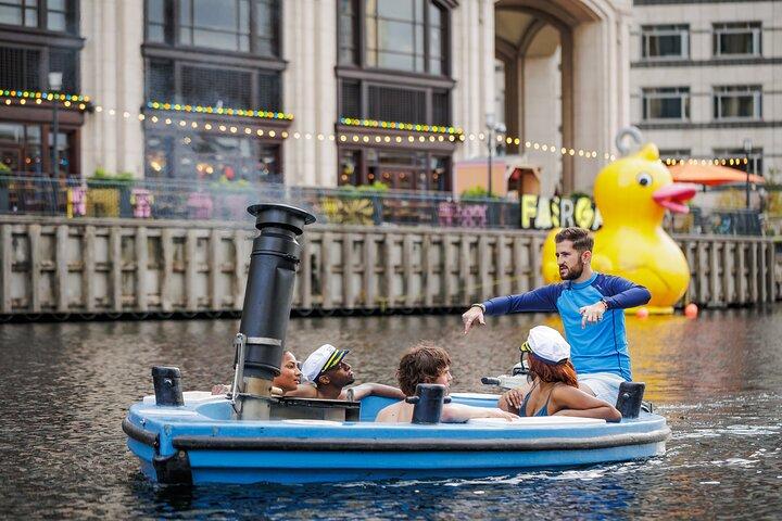 Hot Tub Boat Tour in Londen - de meest unieke tour van Londen