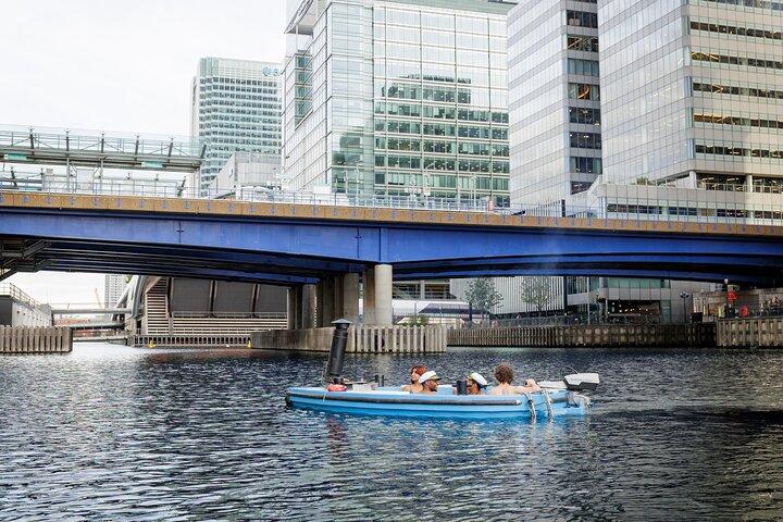 Hot Tub Boat Tour em Londres - o tour mais exclusivo de Londres