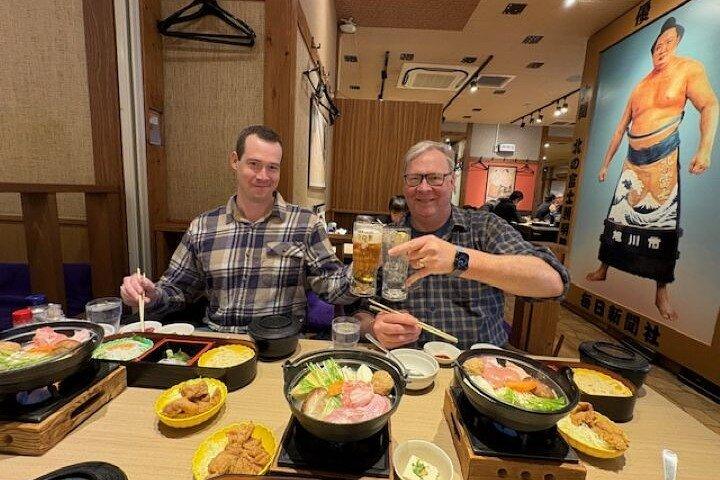 両国でちゃんこ鍋ランチ付き東京相撲文化ツアー