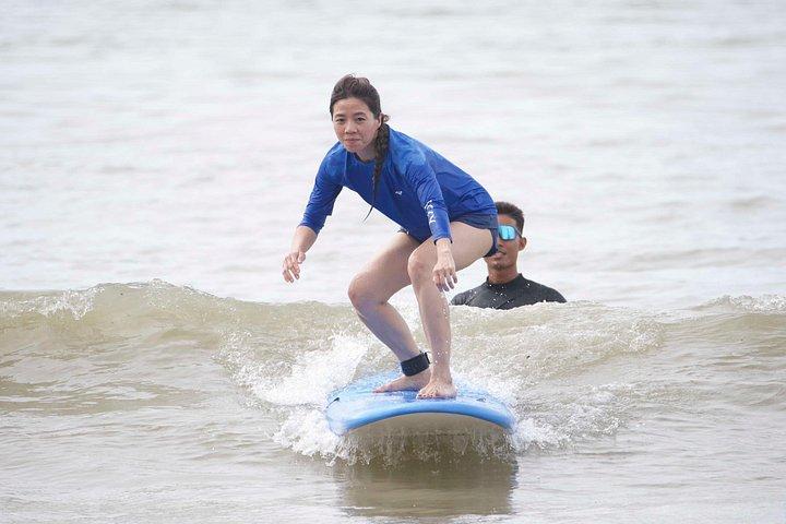 Group Surfing Lessons with Local Instructors