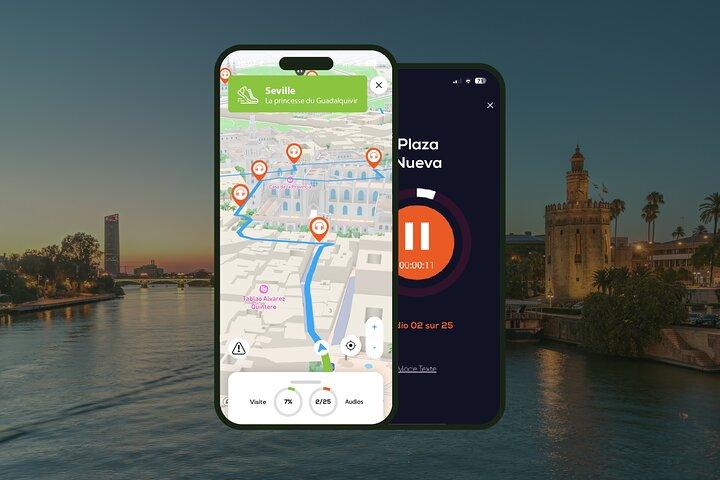 Sevilla: 3 uur en 20 minuten durende audiogidswandeling met 28 audiocommentaren