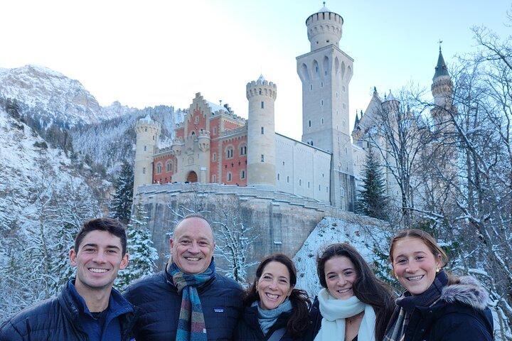 Castelo de Neuschwanstein incl. Mercado de Natal de Munique