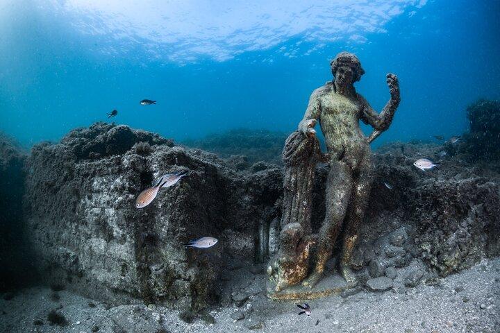 Excursion en double plongée dans le parc immergé de Baia pour plongeurs Certifiés