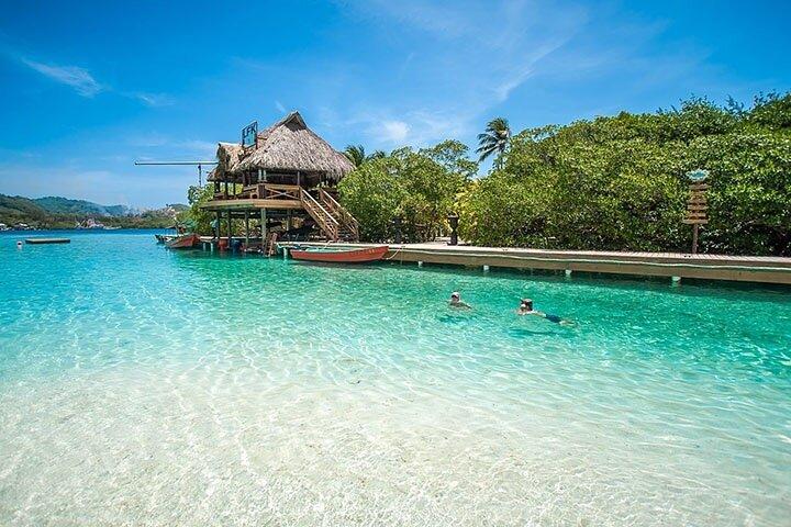 Roatan Französisch Key Little Private Islands Tagespakete und Touren
