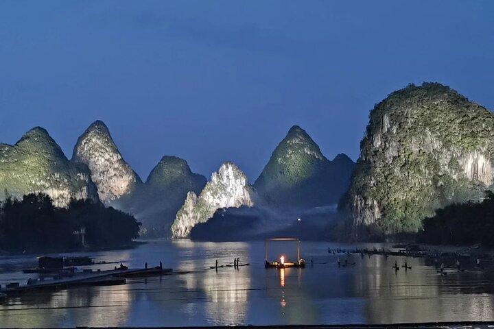 Excursion privée d'une journée de Guilin à Yangshuo avec Guide Anglais