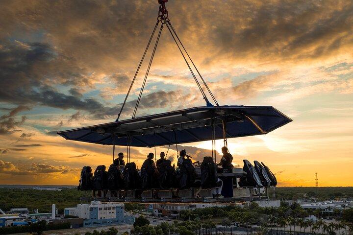 Esperienza Dinner in the Sky a Punta Cana