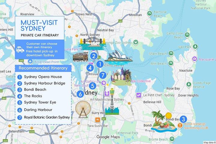 Excursión privada de un día en Sydney