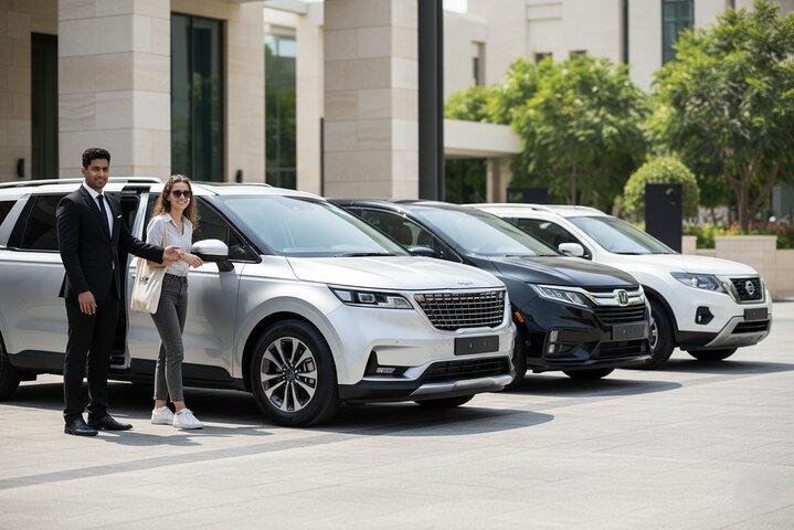 Voiture privée avec chauffeur à disposition à Dubaï ou Abu Dhabi