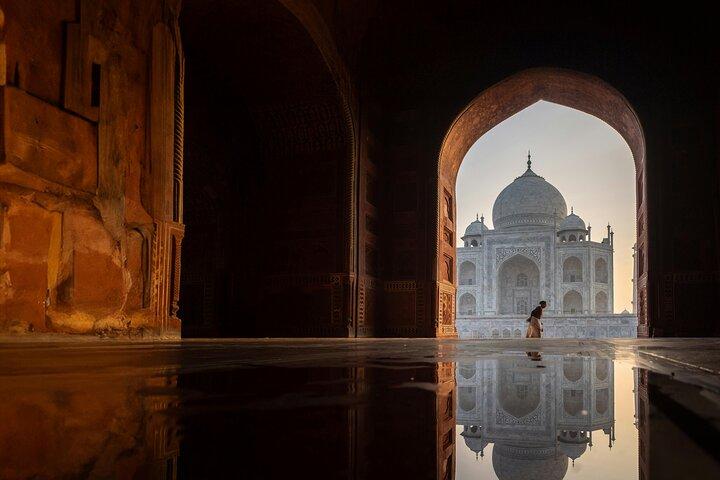 Sunrise Taj Mahal to Agra Fort Tour De Delhi Tour Privado
