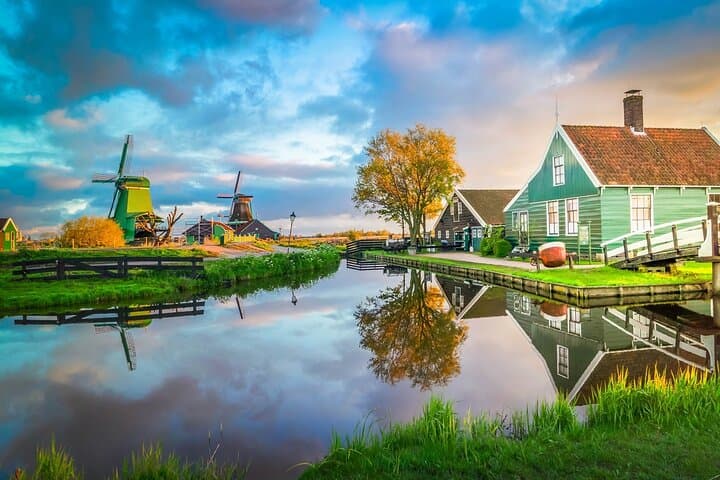 From Amsterdam: Zaanse Schans, Volendam & Marken Tour