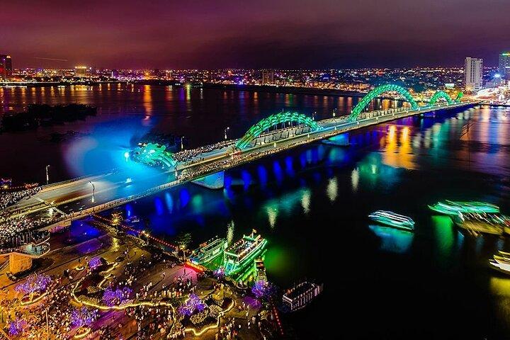 DA Nang Day Tour: Ba Na Hills, Golden Bridge och Dragon Bridge