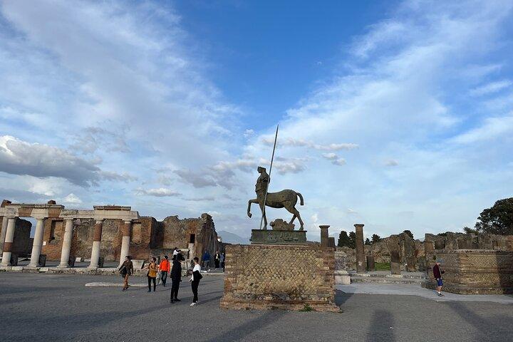 Luxe privétour door Sorrento en Pompeii