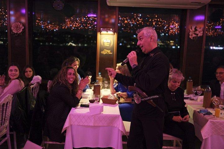 Istanbul Bosphorus Night Time Show And Dinner with Soft Drinks
