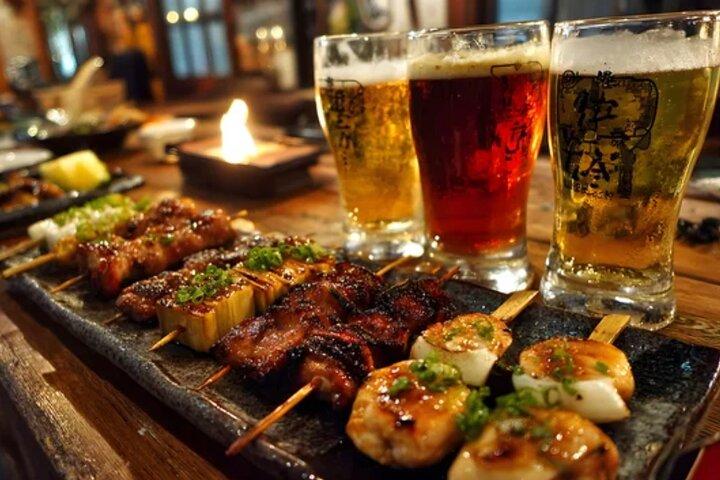 Tokyo Shinjuku Food Tour 15 retter og 4 spisesteder