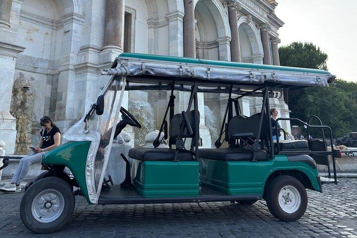 Roma : Tour en carrito de golf - Descubre Roma sin esfuerzo