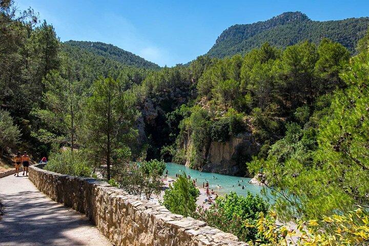 Montanejos Thermalbäder & Wasserfall ab Valencia