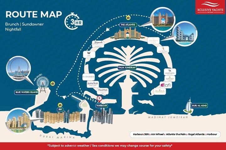 Dubai : Superyate de lujo con DJ en vivo, Natación & Barra libre