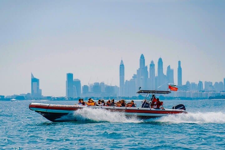 90 Minutes Speedboat Tour: Marina, Atlantis, Palm & Burj Al Arab