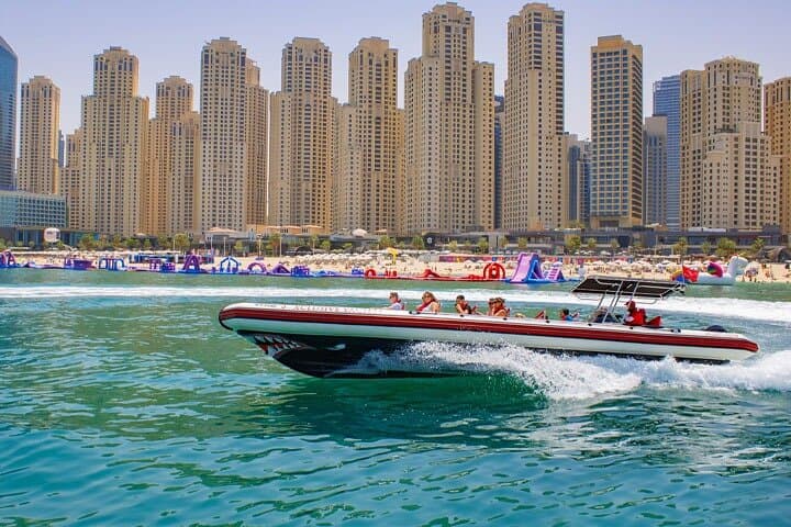 90 Minutes Speedboat Tour: Marina, Atlantis, Palm & Burj Al Arab