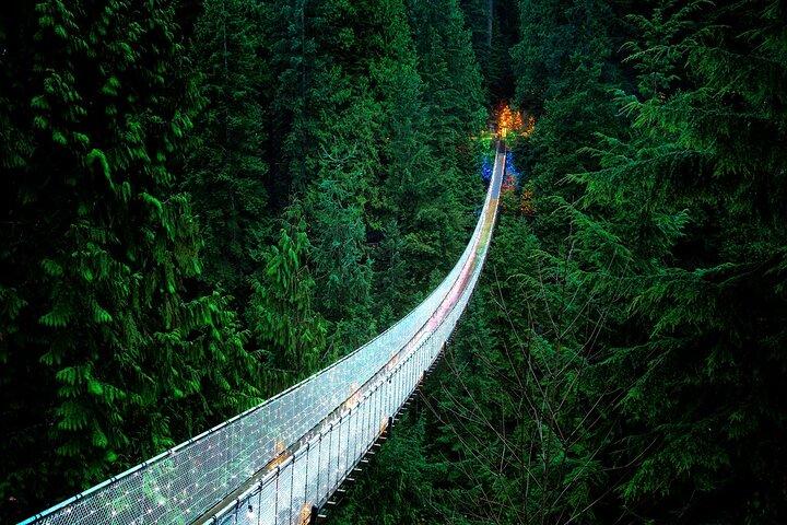Visita à Ponte Suspensa do Capilano e à Montanha Grouse