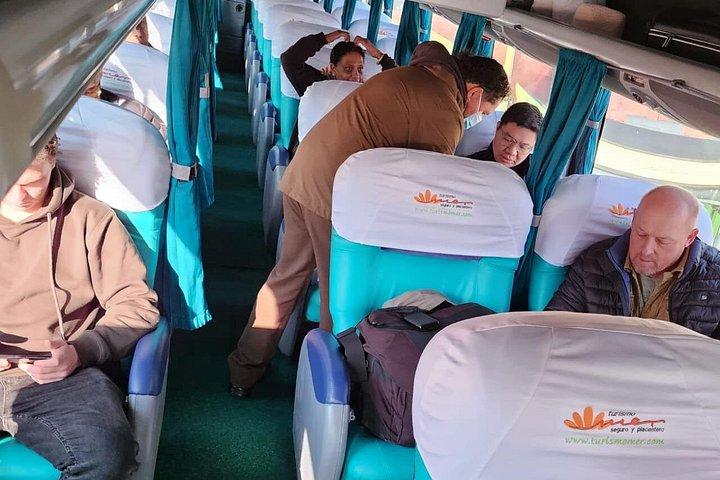 クスコからプーノへのクスコ直通夜行