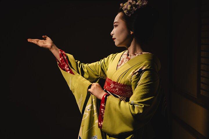 Kyoto Geisha Show Cultural Hour med en lærling geisha, Maiko