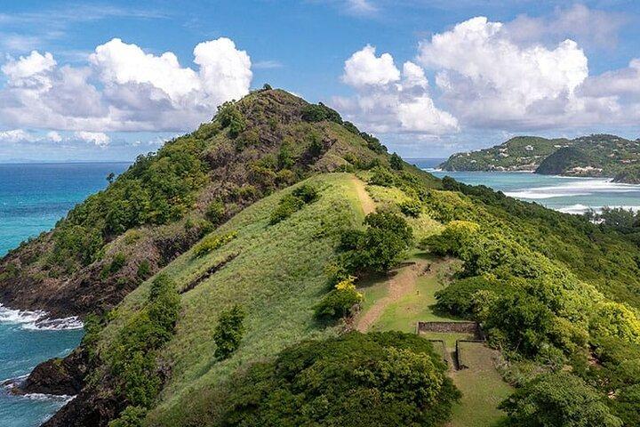 3 timers Land & Sea Tour Castries krydstogt terminal til Pigeon Island