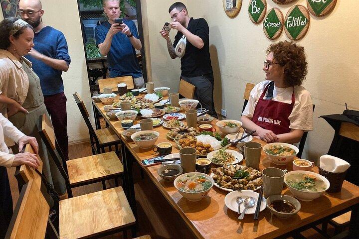 Halvdagskurs i matlagning i Hanoi