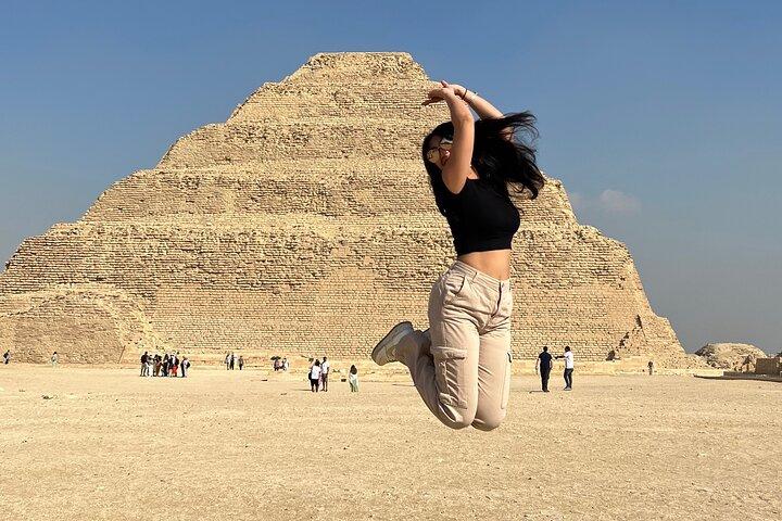 Heldagstur till Saqqara, Dahshur och Memphis museum