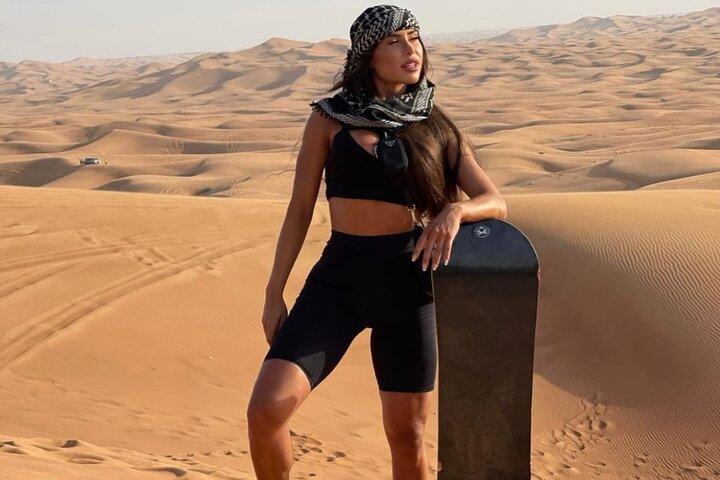 Dubai Halve dag Desert Safari ATV of Buggy rijden & Sandboarden