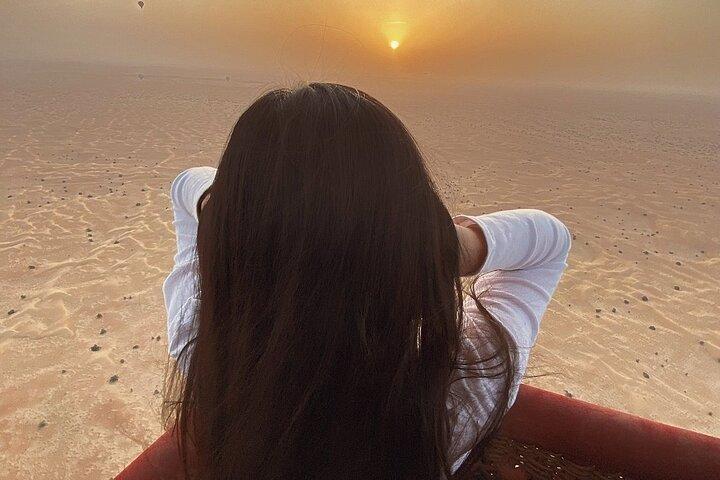 Montgolfière Aventure à Dubaï avec Pickup & drop & Vidéo
