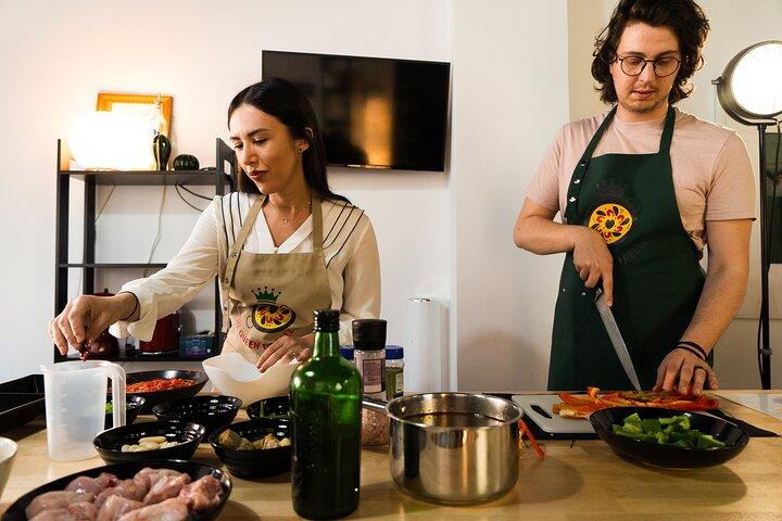 Aula particular de culinária - Paella e sangria com harmonização de vinhos