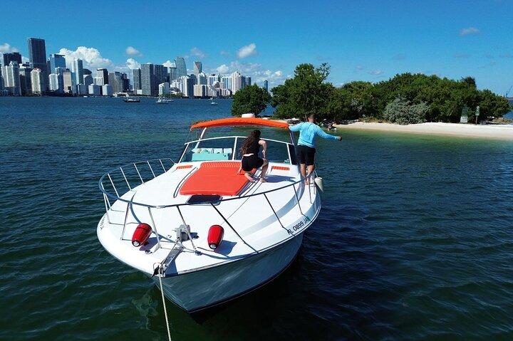 50ft Orange Searay Miami Noleggio Yacht