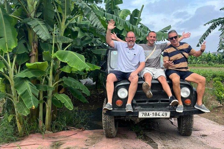Hanoi: esplora il delta del fiume Rosso con un'autentica avventura in jeep