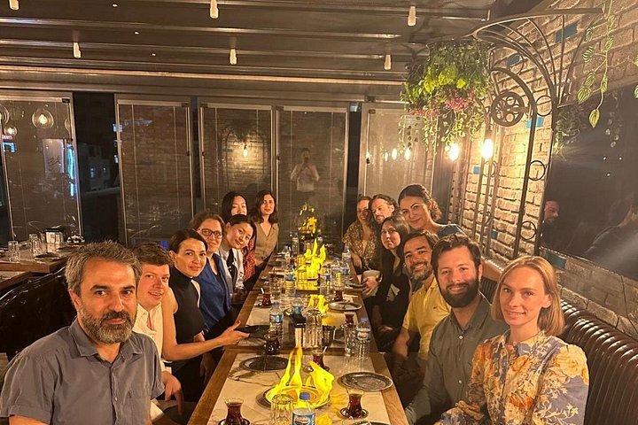 Authentic Turkish Food Night and Rooftop Experience Istanbul