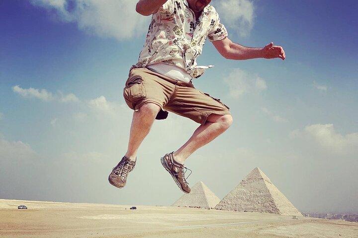 Pyramids & Sphinx ,Sakkara, Dahshur , ATV, CAMEL ,Lunch ,Entrance