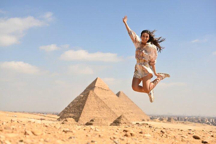Pyramids & Sphinx ,Sakkara, Dahshur , ATV, CAMEL ,Lunch ,Entrance