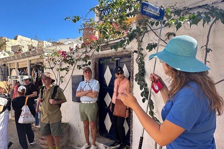 Real Santorini: excursão privada de dia inteiro