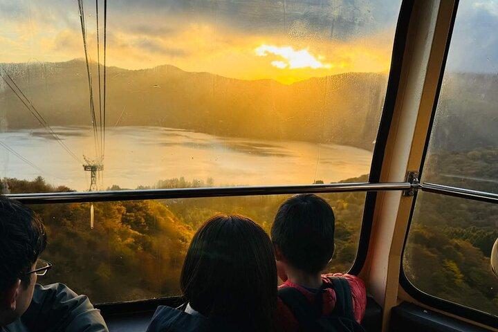 富士山と箱根1 新幹線で往復する日帰りバスツアー