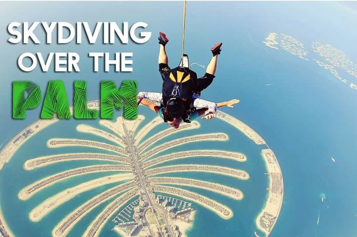 Skydive Over The Palm Dubai – Tandem Jump Experience