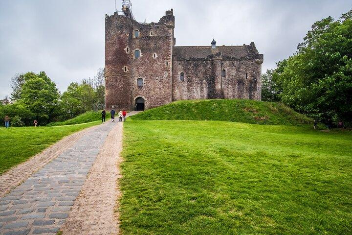 Edinburgh til Doune Castle Privat guidet tur med bil