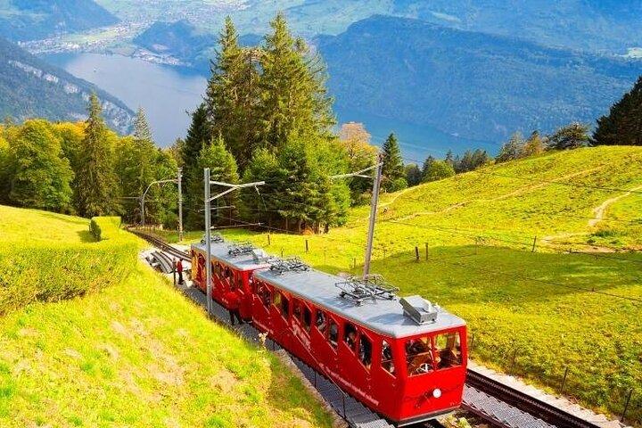 Monte Pilatos Tour com Cable Car, Cogwheel e Lake Cruise
