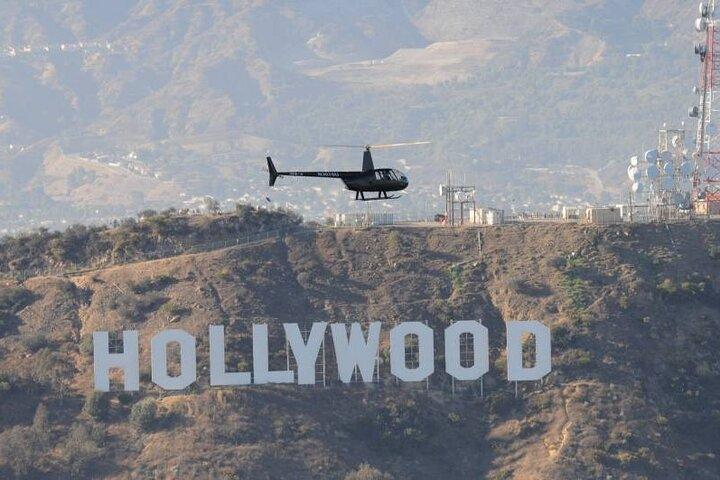 20 - Minute LA, Hollywood, och kändistur med helikopter