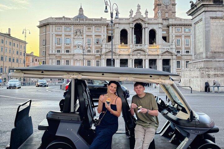 Roma para Foodies : Experiencia de degustación en carrito de golf privado
