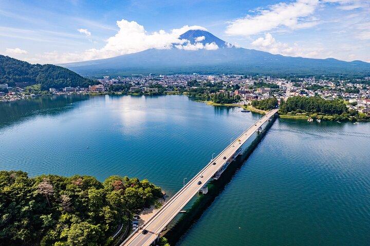 Excursion privée d’une journée au mont Fuji au départ de Tokyo – Excursion au lac Kawaguchi