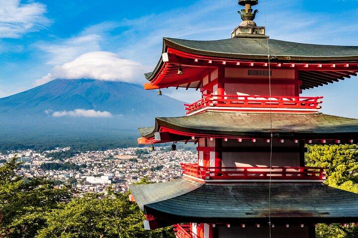 Excursion privée d’une journée au mont Fuji au départ de Tokyo – Excursion au lac Kawaguchi