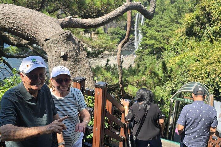 Privat Mini Van Taxi Charter Tour Bästa sevärdheterna i Jeju ön