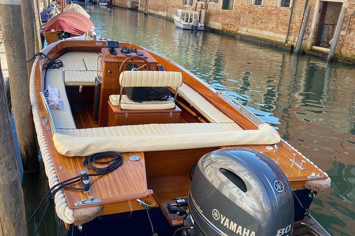 Excursão de barco particular para Murano e Burano saindo de Veneza